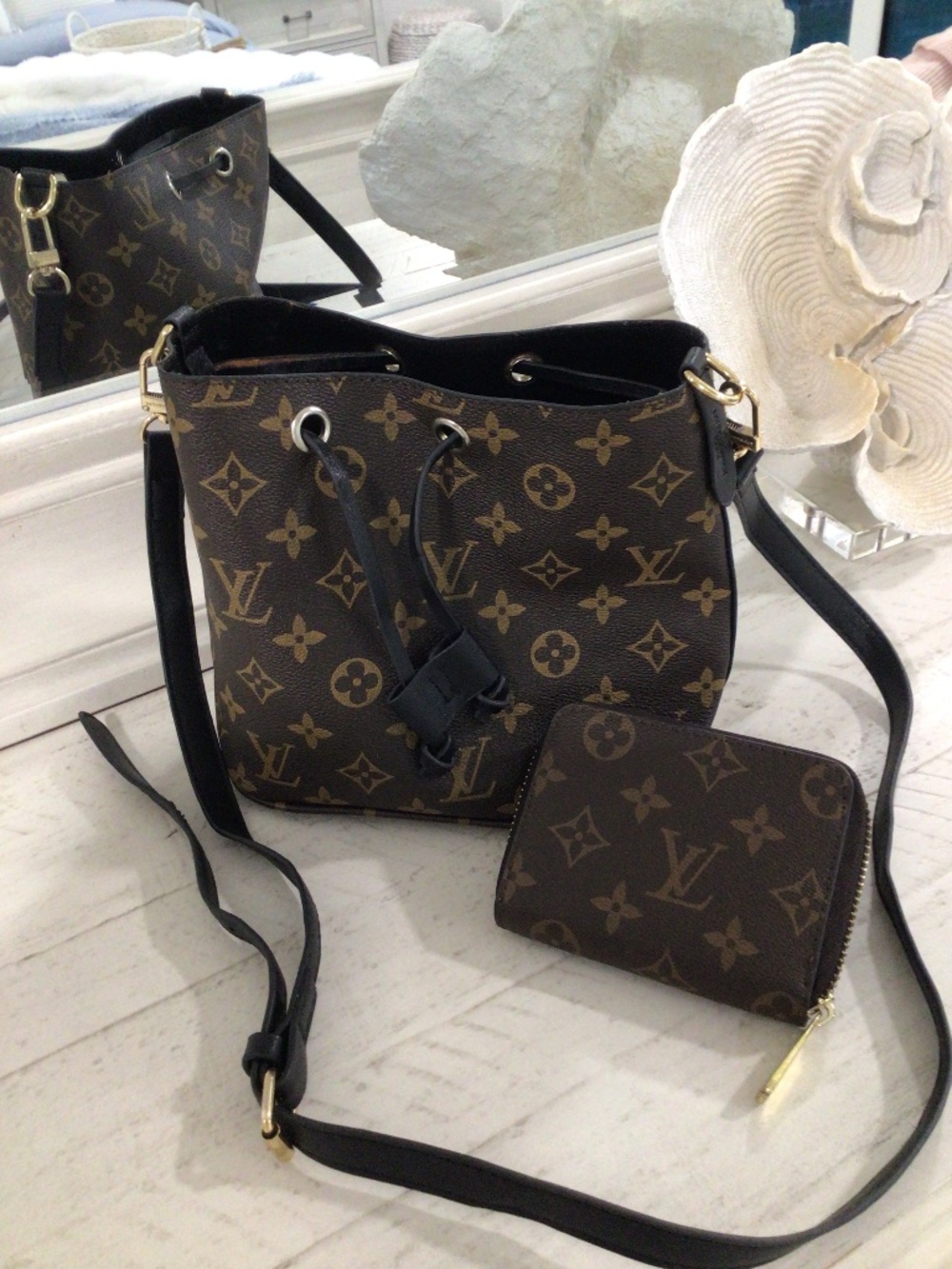Fashion inspired bag &wallet FREE CARD HOLDER